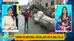 Chorrillos: vecinos denuncian gran acumulación de material reciclado en plena vía pública