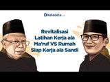 Revitalisasi Latihan Kerja ala Ma’ruf VS Rumah Siap Kerja ala Sandi | Katadata Indonesia