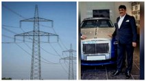 Rolls Royce car owner booked for Rs 35,000 power theft