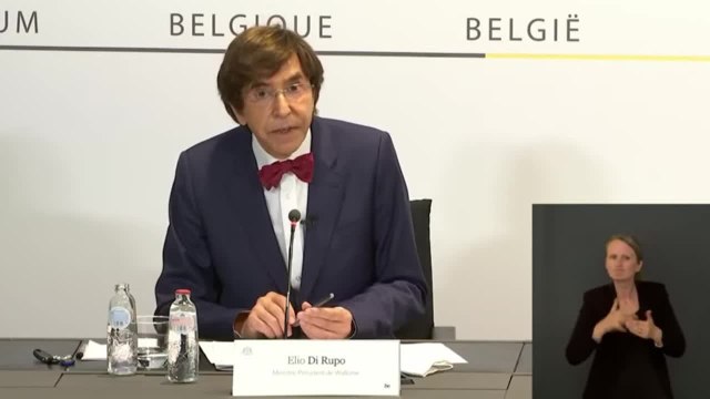 Inondations: la déclaration d'Elio di Rupo