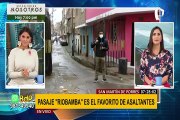 SMP: vecinos denuncian asaltos a toda hora en jirón Riobamba