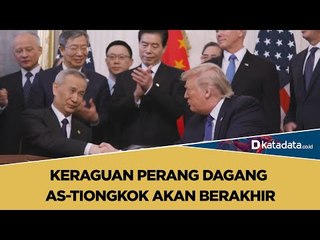 Keraguan Perang Dagang AS-Tiongkok Akan Berakhir | Katadata Indonesia