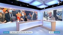 Covid-19 : en déplacement dans les Hautes-Pyrénées, Emmanuel Macron assume ses choix et maintient son cap