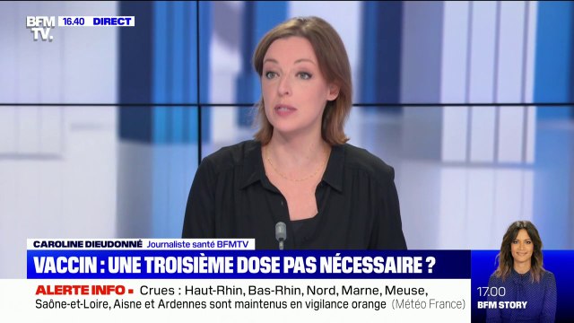 La Haute Autorité de Santé juge qu'il n'y a pas lieu pour le moment de proposer une 3e dose de vaccin à toute la population