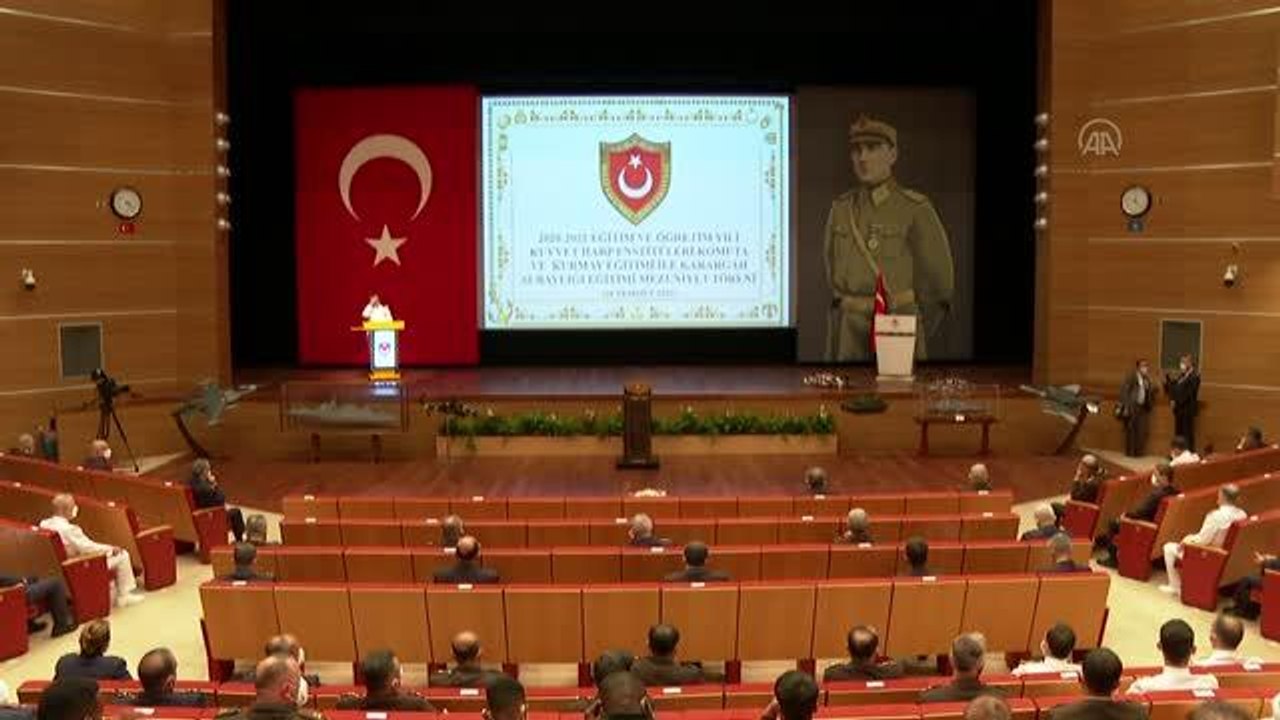 Milli Savunma Üniversitesinde mezuniyet töreni düzenlendi