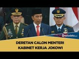 Deretan Calon Menteri Kabinet Kerja Jokowi | Katadata Indonesia