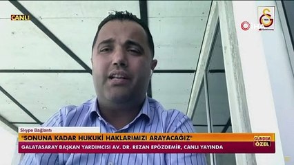 Galatasaray'da Rezan Epözdemir'den TFF'ye tepki: Durumu bilmelerine rağmen toplanmadılar