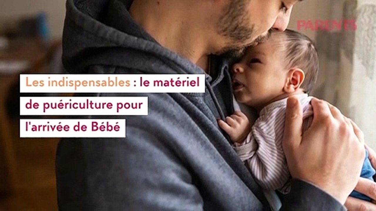 matériel de puériculture pour l'arrivée de bébé