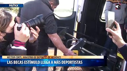 Las becas estímulo llega a más deportistas