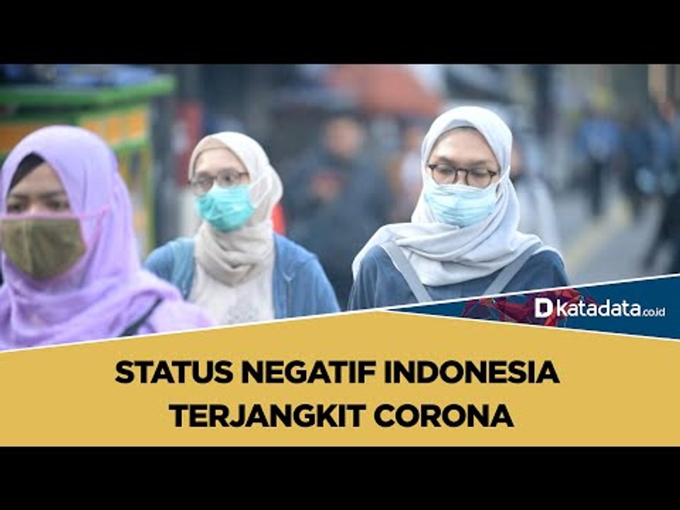Status Negatif Indonesia Terjangkit Corona | Katadata Indonesia