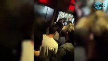 Messi desata la locura a la salida de un restaurante en Miami