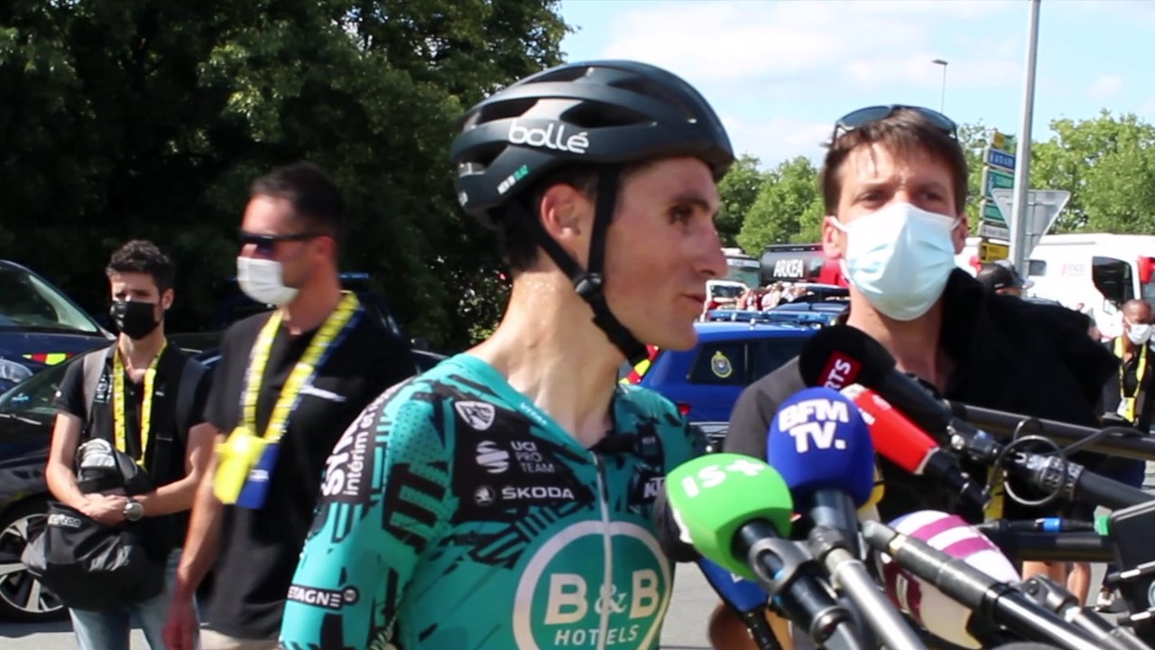 Tour de France 2021 - Franck Bonnamour : "Encore une journée à l'avant... Oui, mon Tour est réussi pour moi !"