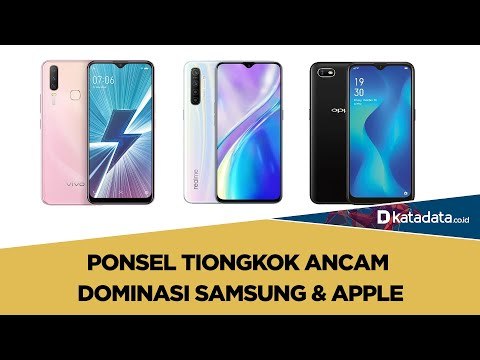 Ponsel Tiongkok Ancam Dominasi Samsung & Apple | Katadata Indonesia
