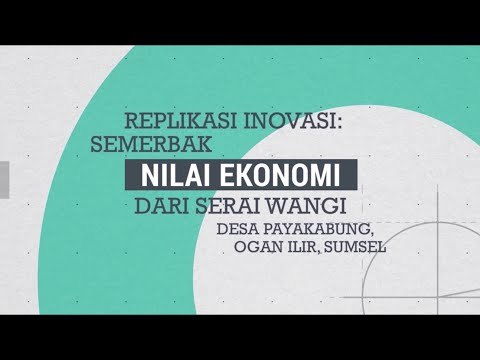 Replikasi Inovasi: Semerbak Nilai Ekonomi Dari Serai Wangi | Katadata Indonesia