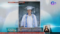 Dating kasambahay na 'di nakapag-aral para mapagtapos ang 10 niyang kapatid, grumaduate ng Junior High School sa ALS | SONA