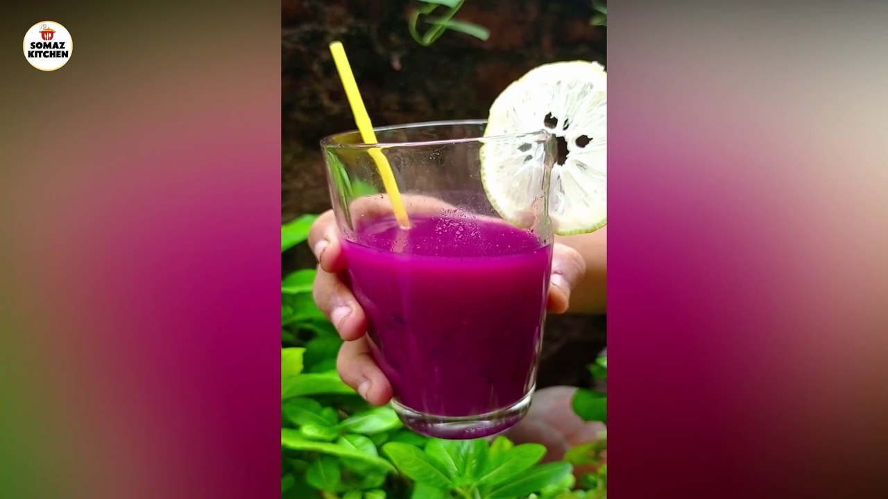 Immunity Boosting Blackberry Juice Recipe | Quick and Healthy Drink
