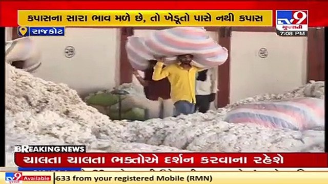 Rajkot_ Cotton producers rejoice over getting record break high prices _ TV9News