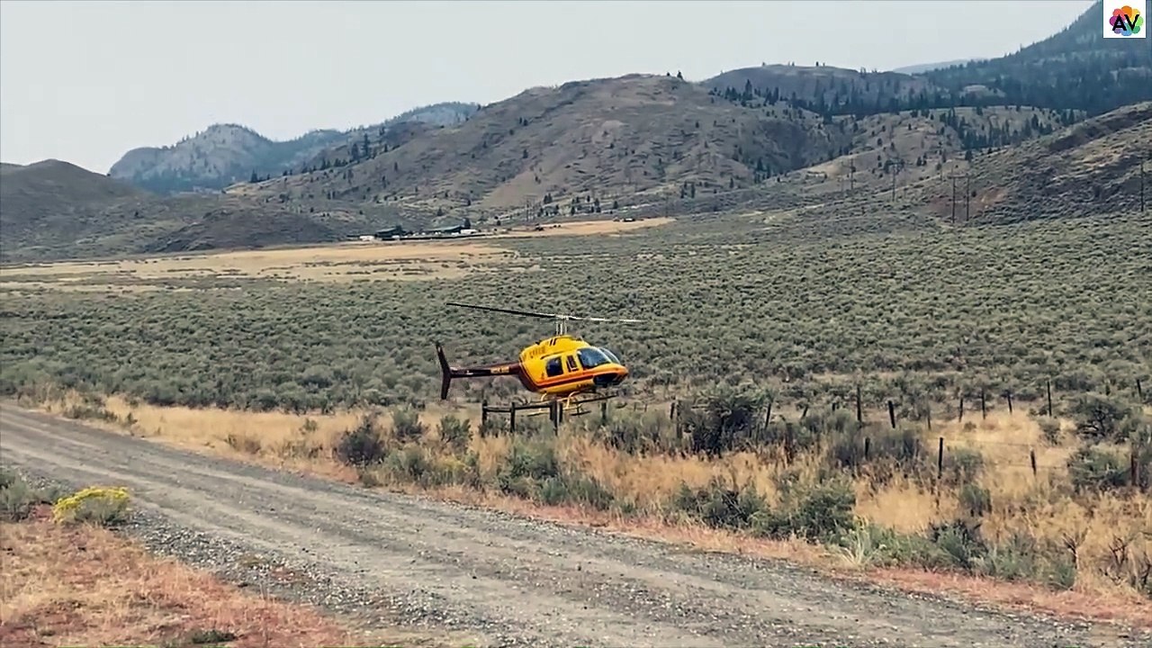 Helicopter take off
