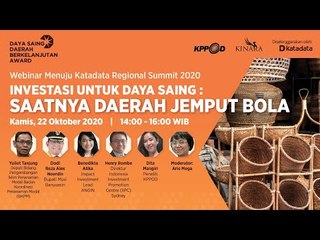 Investasi untuk Daya Saing : Saatnya Daerah Jemput Bola