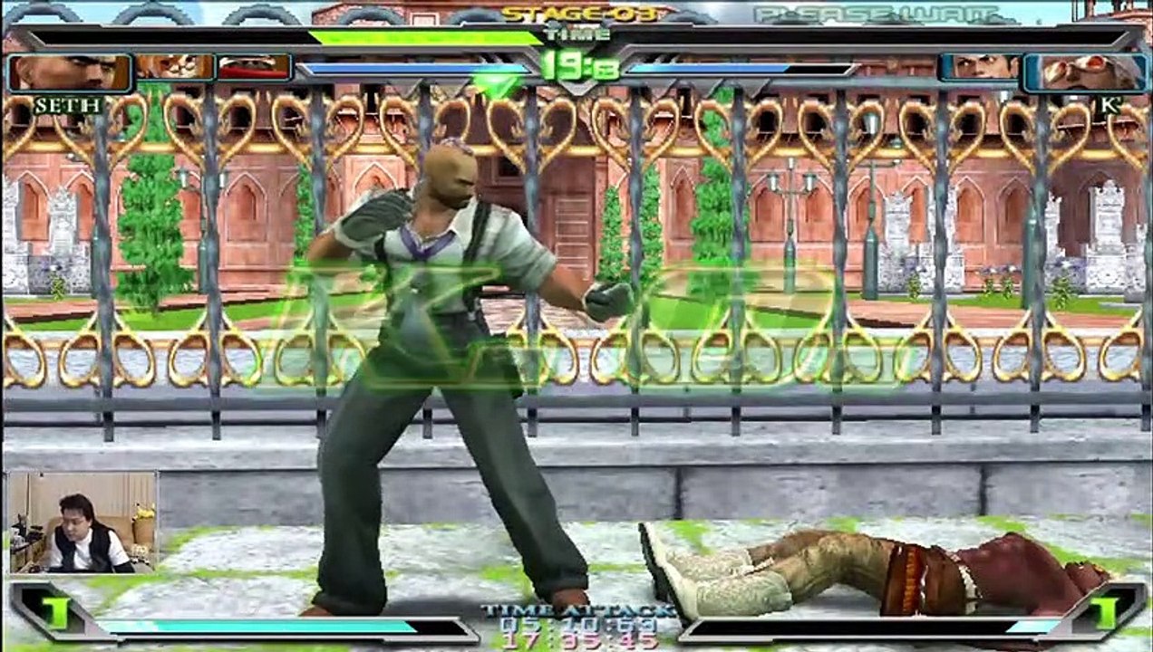 (PS2) KOF Maximum Impact Reg A - 07 - Team 7 - Nagase, Hanzo Hattori, Seth pt1