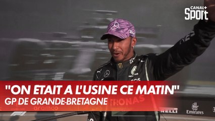 Lewis Hamilton raconte les coulisses de sa préparation au GP de Grande-Bretagne