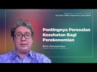 Berly Martawardaya: Pentingnya Persoalan Kesehatan Bagi Perekonomian