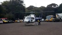 Equipe aeromédica do Consamu transporta mulher que sofreu infarto de Quedas do Iguaçu a Cascavel