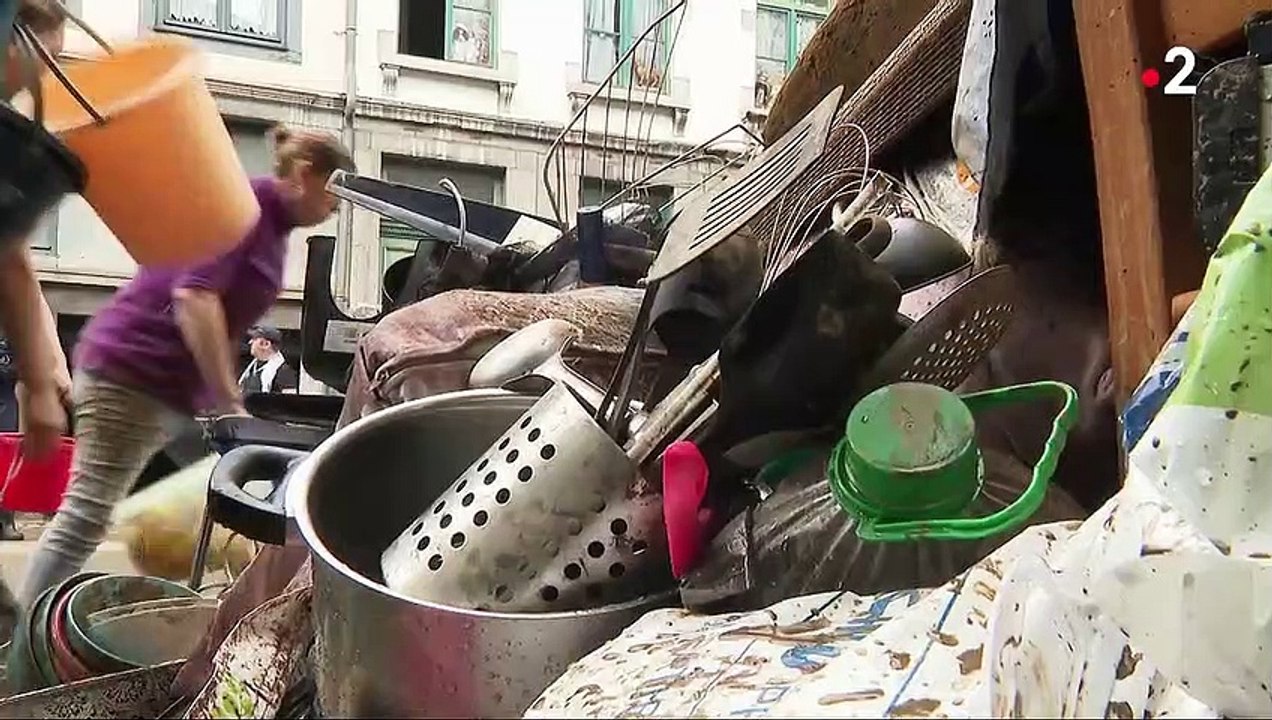 Inondations en Belgique : la ville de Verviers sous le choc