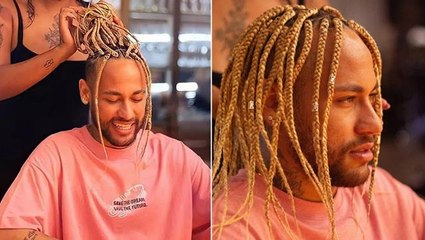 Neymar'ı görenler tanıyamıyor! Yeni tarzıyla bambaşka birine dönüştü