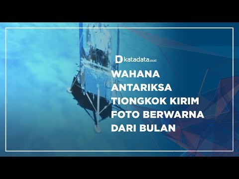 Wahana antariksa Tiongkok Kirim foto berwarna dari Bulan | Katadata Indonesia