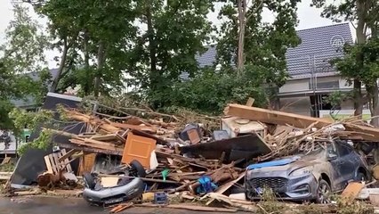 Almanya'daki sellerden ölenlerin sayısı artıyor