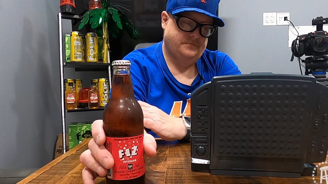 Tank's Taste Test Fiz Black Cherry Soda