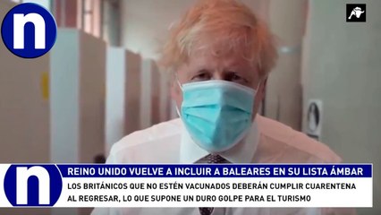 Reino Unido vuelve a incluir a Baleares en su lista ámbar
