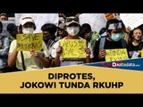 Diprotes, Jokowi Tunda RKUHP | Katadata Indonesia