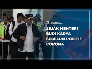Jejak Menteri Budi Karya Sebelum Positif Corona| Katadata Indonesia