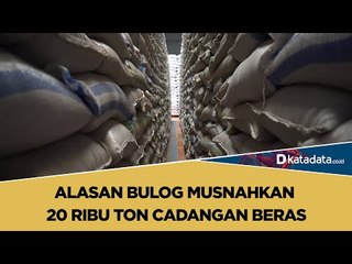 Alasan Bulog Musnahkan 20 Ribu Ton Cadangan Beras | Katadata Indonesia