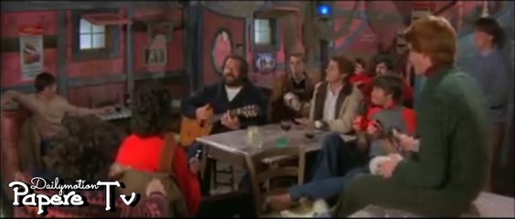 Bud Spencer canta e suona in Lo chiamavano Bulldozer