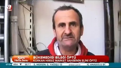 Soygun için girdiği marketten bakın nasıl çıktı!
