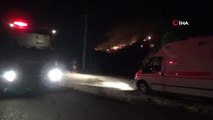 Bodrum'da çıkan yangın evlere ulaşmadan kontrol altına alındı