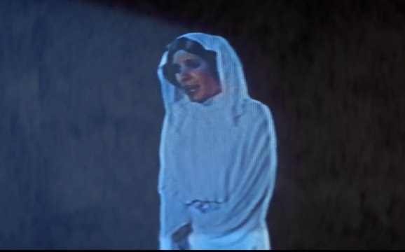 Un estudiante sorprende al crear una máquina de hologramas inspirada en 'Star Wars'