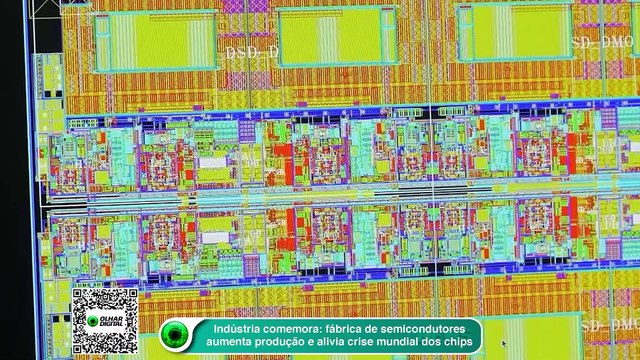 Indústria comemora- fábrica de semicondutores aumenta produção e alivia crise mundial dos chips