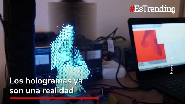 Inspirado en 'Star Wars', un estudiante sorprende al crear una máquina de hologramas