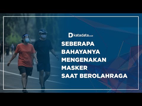 Seberapa Bahayanya Mengenakan Masker Saat Berolahraga?| Katadata Indonesia