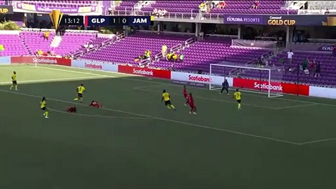 Guadeloupe 1-2 Jamaica - All Goals Highlights - Concacaf Gold Cup 16-07-2021