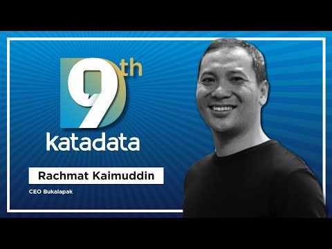 HUT Katadata-9: CEO Bukalapak - Rachmat Kaimuddin | Katadata Indonesia