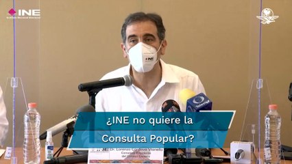 Lorenzo Córdova niega que el INE busque "boicotear" consulta popular
