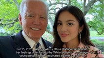 Olivia Rodrigo Feels Honored to Help President Joe Biden Encourage Young People to Get Vaccinated