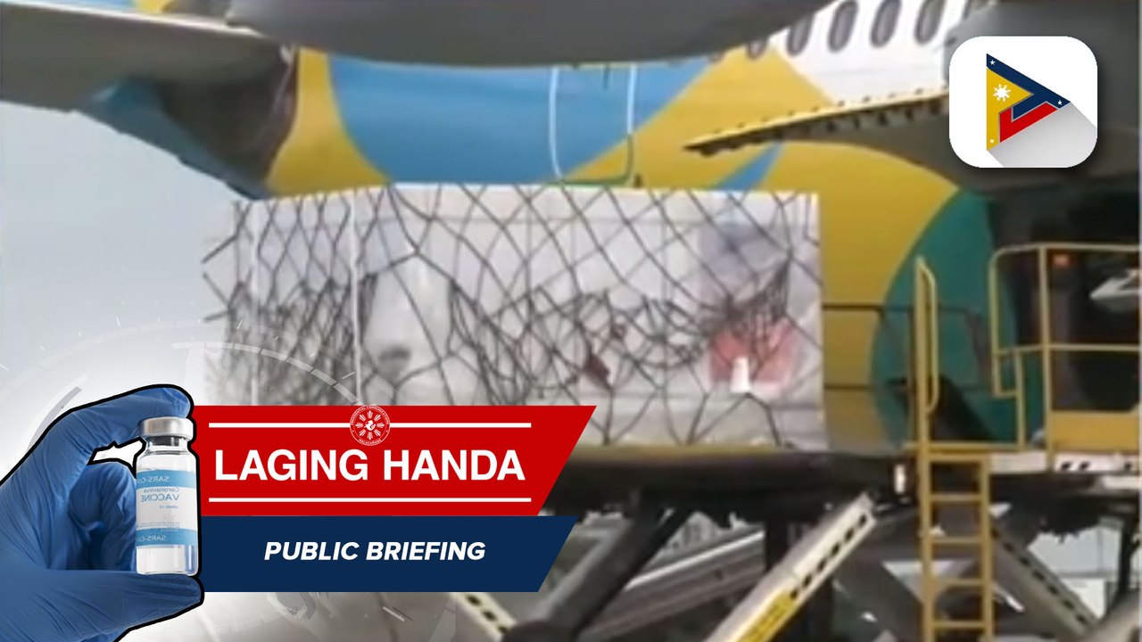 Karagdagang 1.5-M doses ng Sinovac, dumating ngayong araw sa bansa