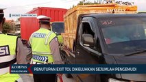 Penutupan Exit Tol Brebes Dikeluhkan Sejumlah Pengendara