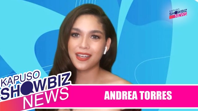 Kapuso Showbiz News: Andrea Torres names the leading men she wants to work with